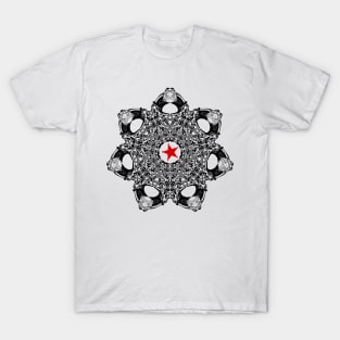 Gun inspired cowboy star T-Shirt